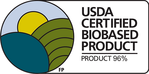 USDA Certified Biobased Product - 96%